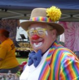 Clowning around at National Wooly Willy Wonderdaze - 2012